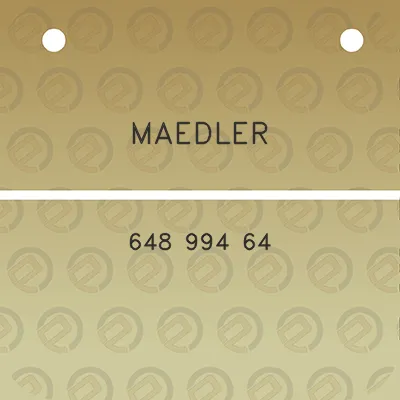 maedler-648-994-64