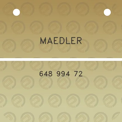 maedler-648-994-72