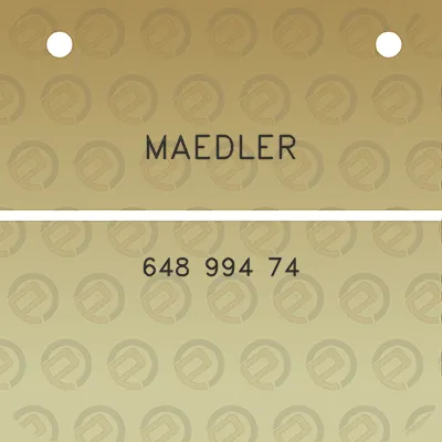 maedler-648-994-74