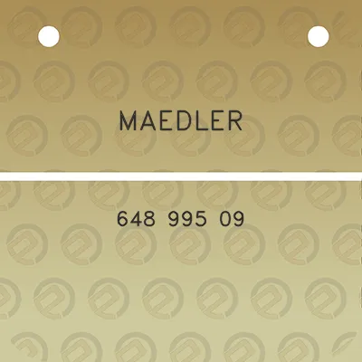 maedler-648-995-09