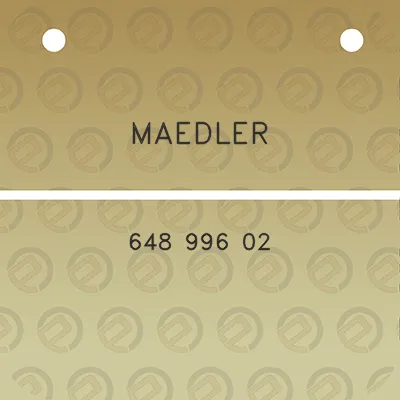 maedler-648-996-02