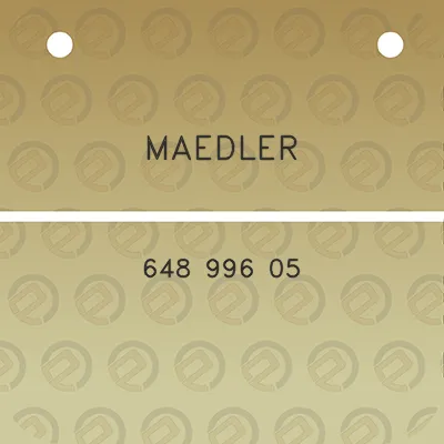 maedler-648-996-05