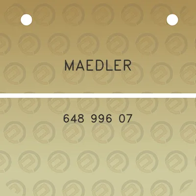 maedler-648-996-07