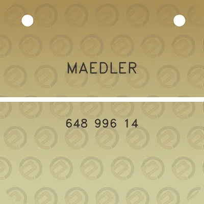 maedler-648-996-14