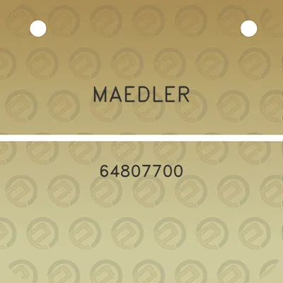 maedler-64807700