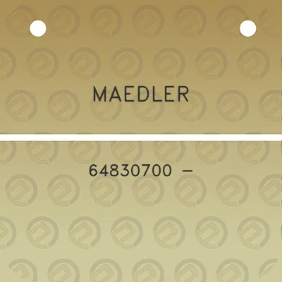 maedler-64830700