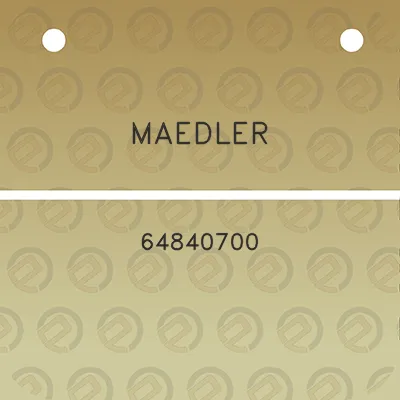 maedler-64840700