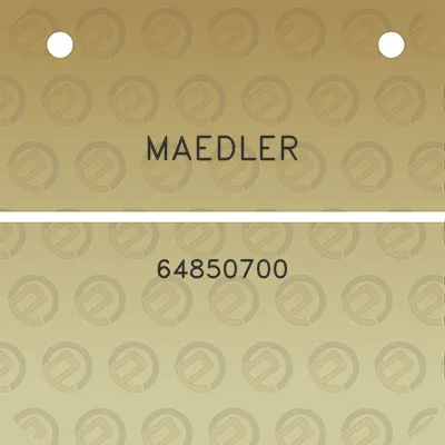 maedler-64850700