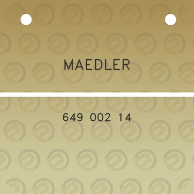 maedler-649-002-14