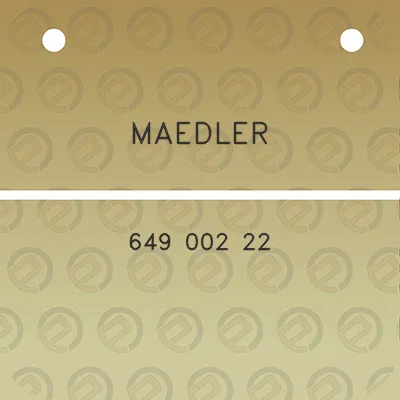 maedler-649-002-22