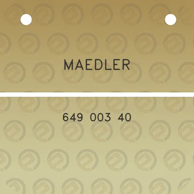 maedler-649-003-40