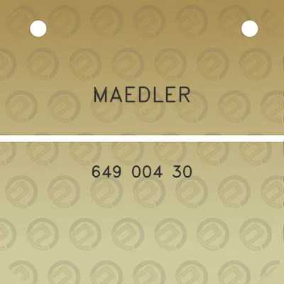 maedler-649-004-30