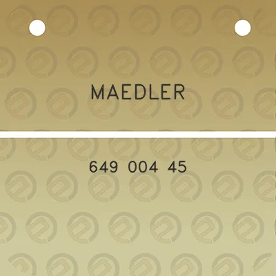 maedler-649-004-45