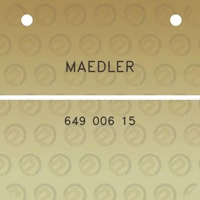 maedler-649-006-15