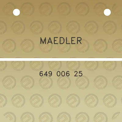 maedler-649-006-25