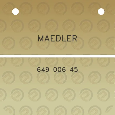 maedler-649-006-45