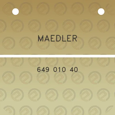 maedler-649-010-40