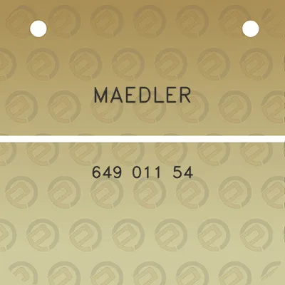 maedler-649-011-54