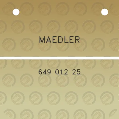 maedler-649-012-25