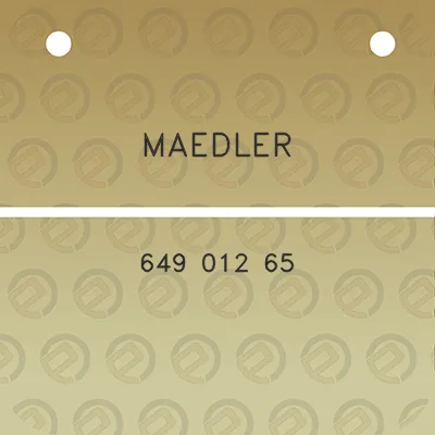 maedler-649-012-65