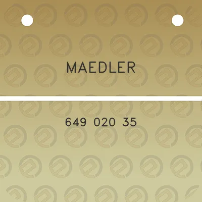 maedler-649-020-35