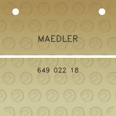 maedler-649-022-18