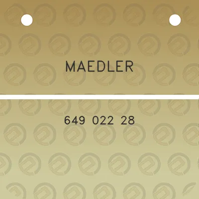 maedler-649-022-28