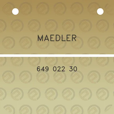 maedler-649-022-30