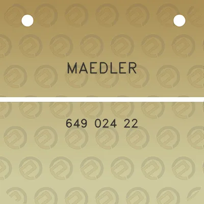 maedler-649-024-22