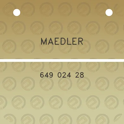 maedler-649-024-28