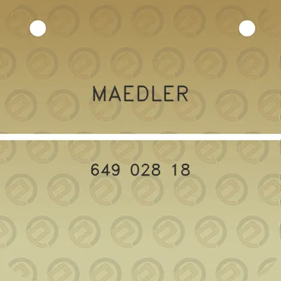 maedler-649-028-18