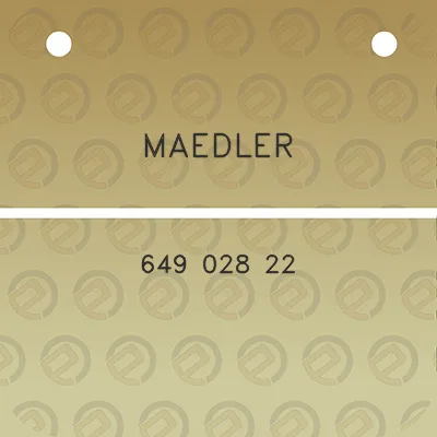 maedler-649-028-22