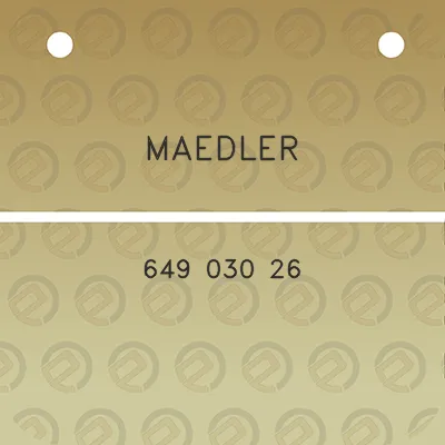 maedler-649-030-26