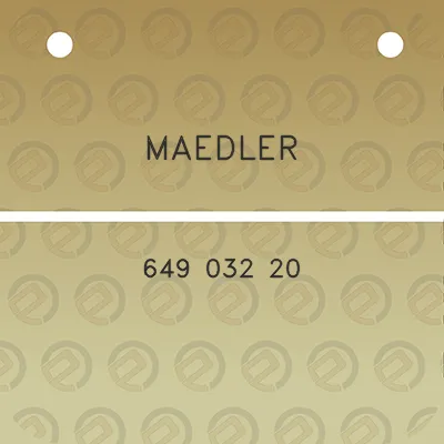 maedler-649-032-20