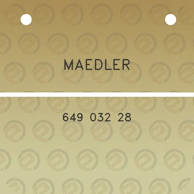 maedler-649-032-28