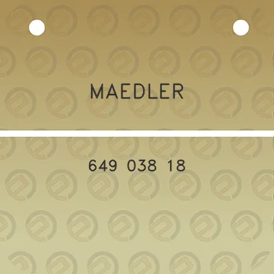 maedler-649-038-18