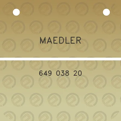 maedler-649-038-20