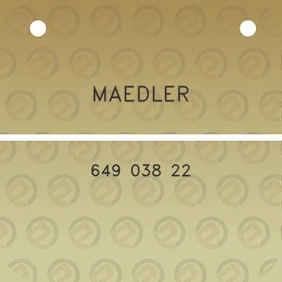 maedler-649-038-22