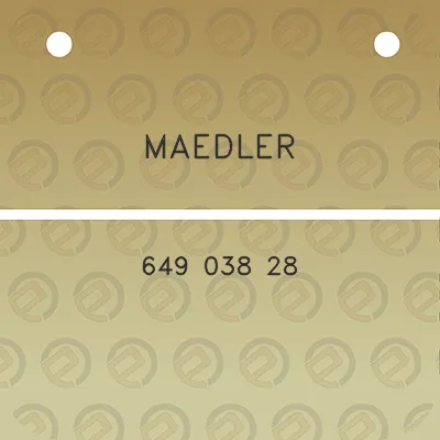 maedler-649-038-28