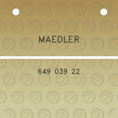 maedler-649-039-22