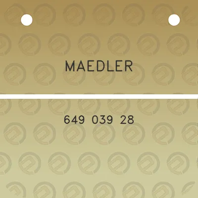 maedler-649-039-28