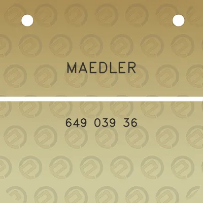 maedler-649-039-36