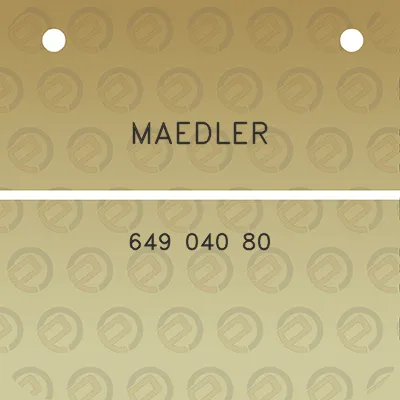 maedler-649-040-80