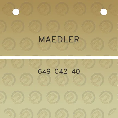 maedler-649-042-40