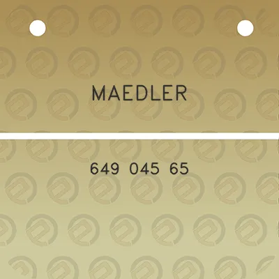 maedler-649-045-65