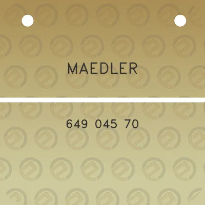 maedler-649-045-70