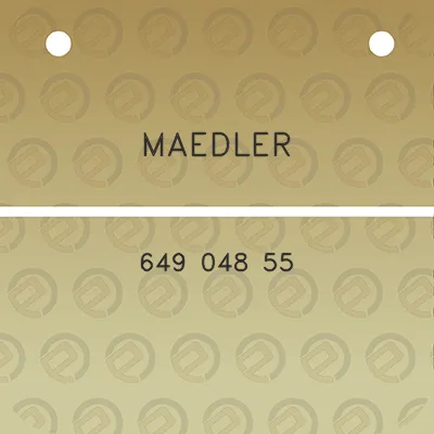 maedler-649-048-55