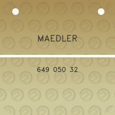 maedler-649-050-32