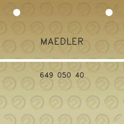 maedler-649-050-40