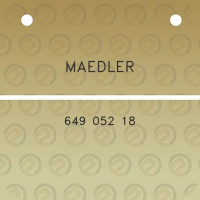 maedler-649-052-18